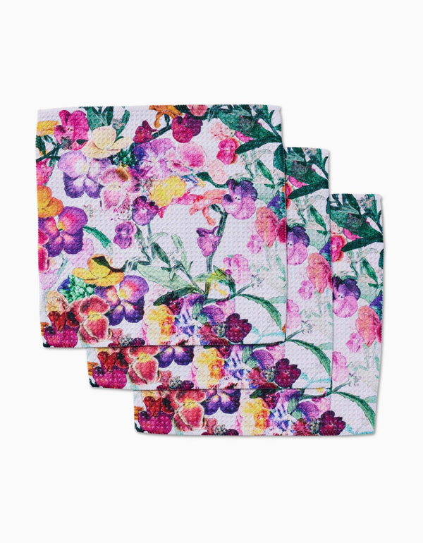 Geometry House 3pc Dish Cloth Set - Wallflower