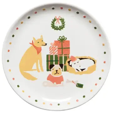 Danica Canape Plate - Waiting For Santa