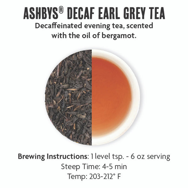 Ashby 8oz Loose Leaf Tea - Decaf Earl Grey
