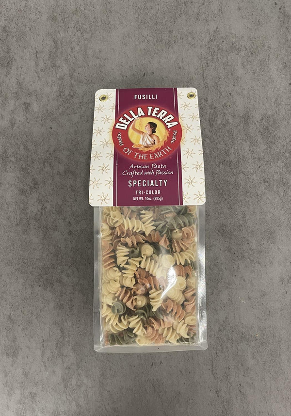 Della Terra Pasta Fusilli Tri-Color - Dried