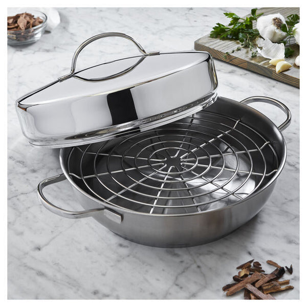 Demeyere Resto Stainless Steel 4pc Stovetop Smoker Set