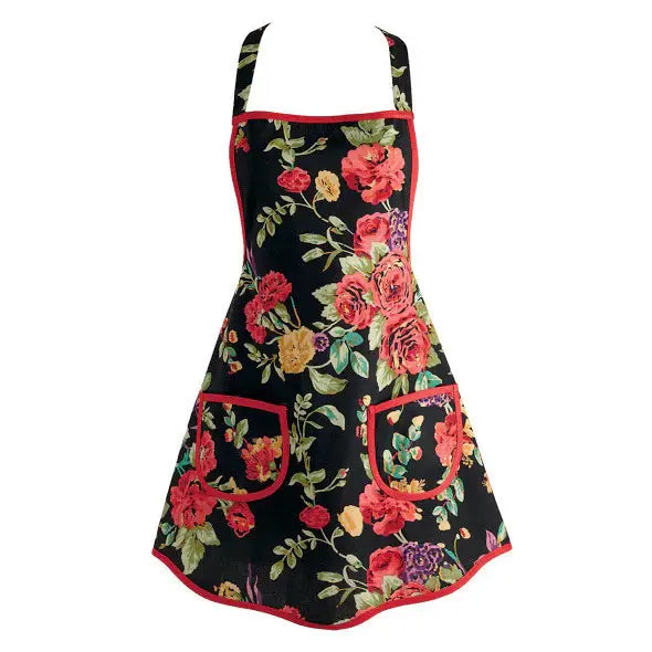 Design Imports Apron - Wild Rose Vintage