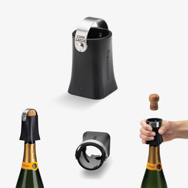 Dreamfarm Champop Champagne Opener - Black