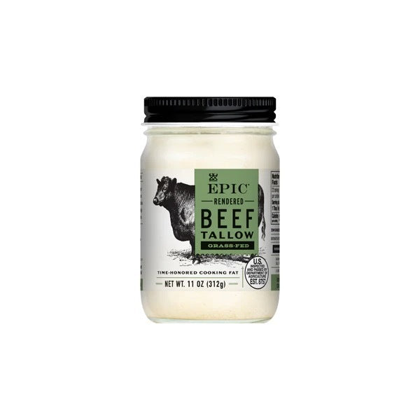 Epic Grass Fed Beef Tallow 11oz