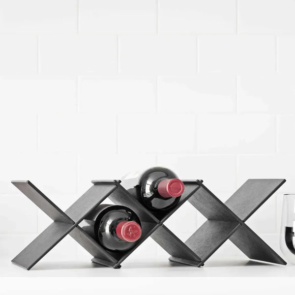 Epicurean Collapsible Wine Bottle Holder - Slate