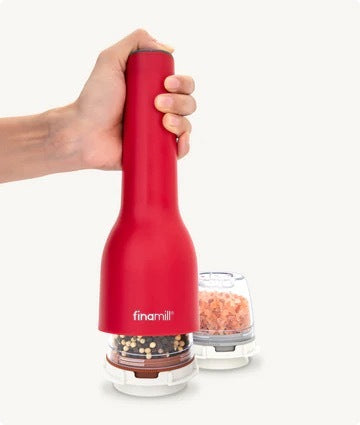 Finamill Rechargeable USB Spice Grinder W/ 2 Pods - Sangria