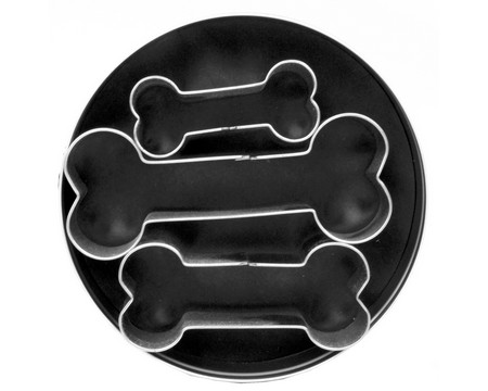 Fox Run Cookie Cutter Set - Dog Bones