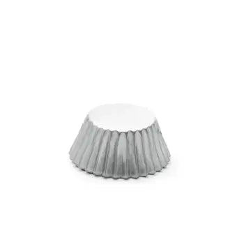 Fox Run Foil Mini Cupcake Liners - Silver