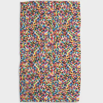 Geometry House Tea Towel - Confetti