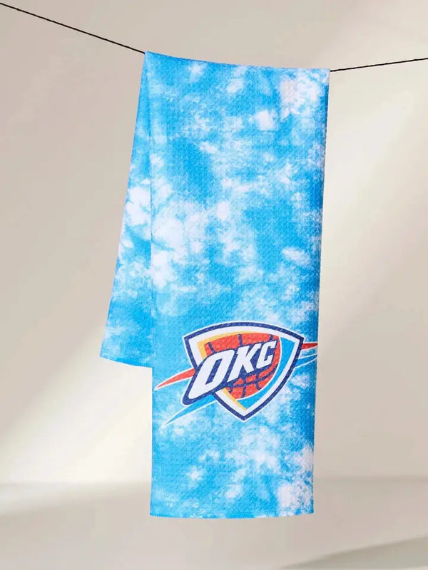 Geometry House Tea Towel -  OKC Flash