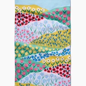 Geometry House Tea Towel - Spring Fields