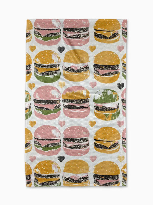 Geometry House Tea Towel -  On the Grill