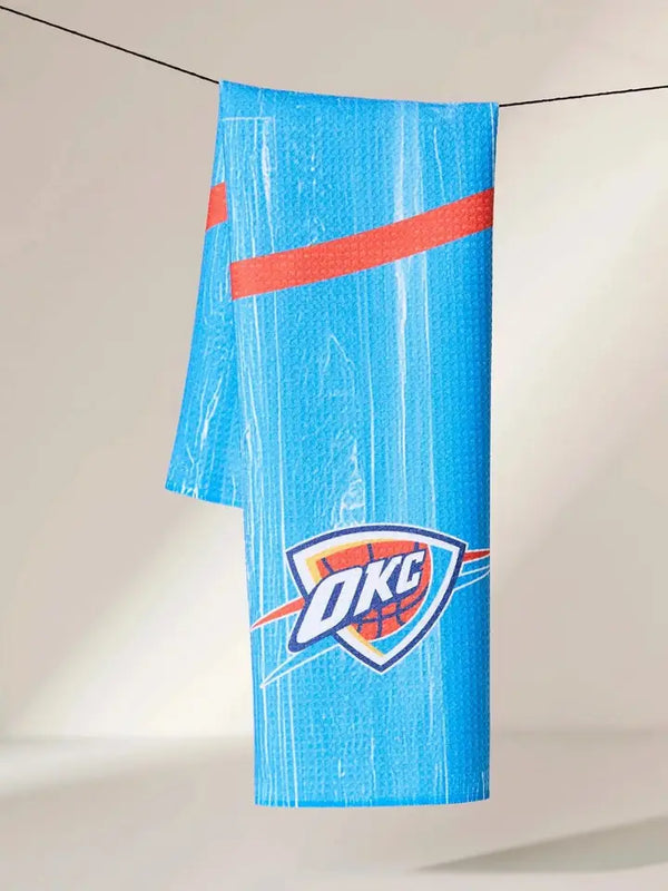 Geometry House Tea Towel -  OKC Zone