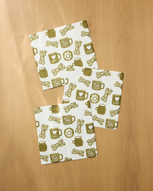 Geometry House 3pc Dish Cloth Set - Dad Fuel