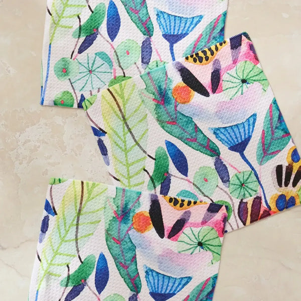 Geometry House 3pc Dish Cloth Set - Morning