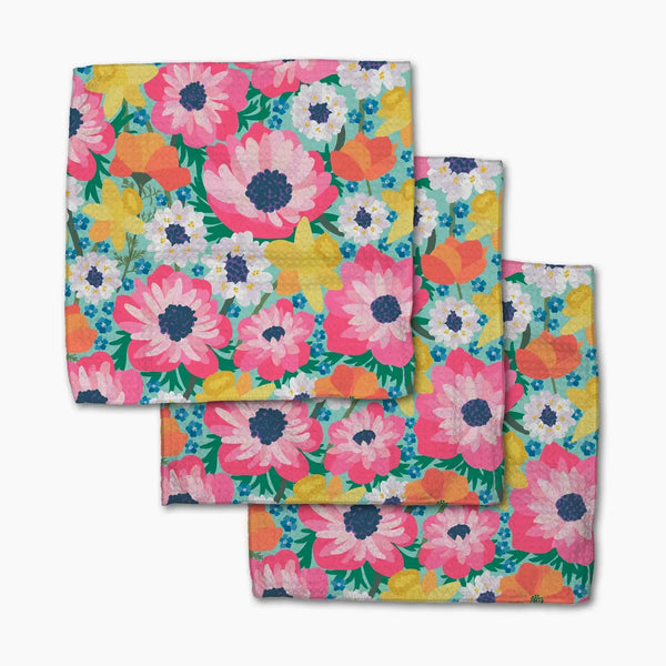Geometry House 3pc Dish Cloth Set - Spring Meadow