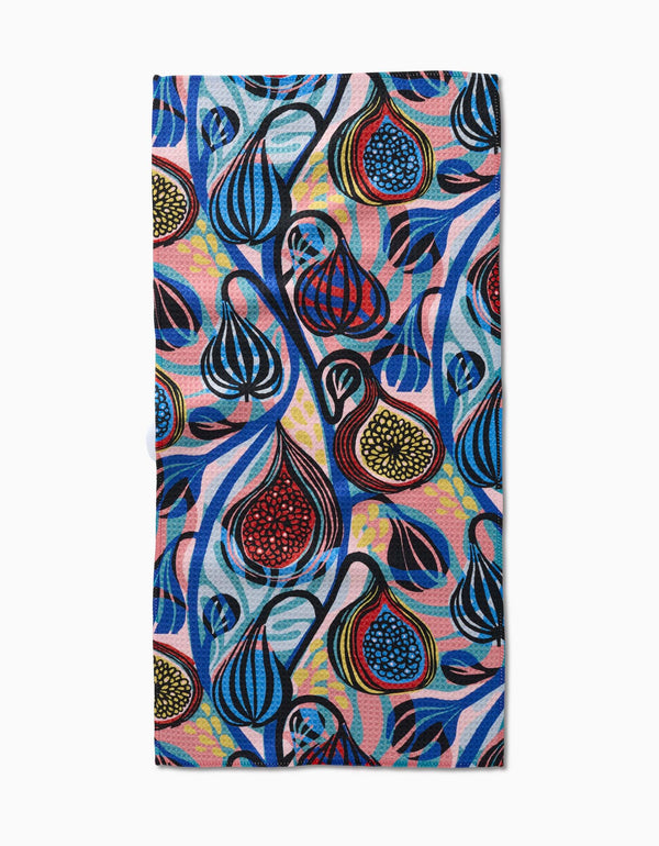 Geometry House Bar Towel - Fig Garden