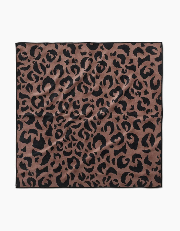 Geometry House Dog Towel - Cheetah Hound