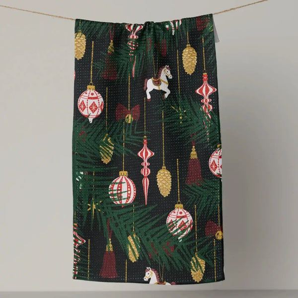 Geometry House Mini/Bar Towel - Keepsake Ornaments