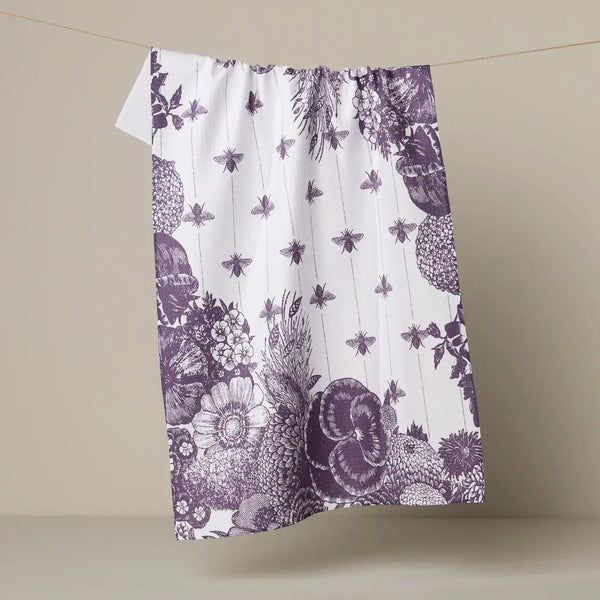 Geometry House Tea Towel -  Abeilles Noires