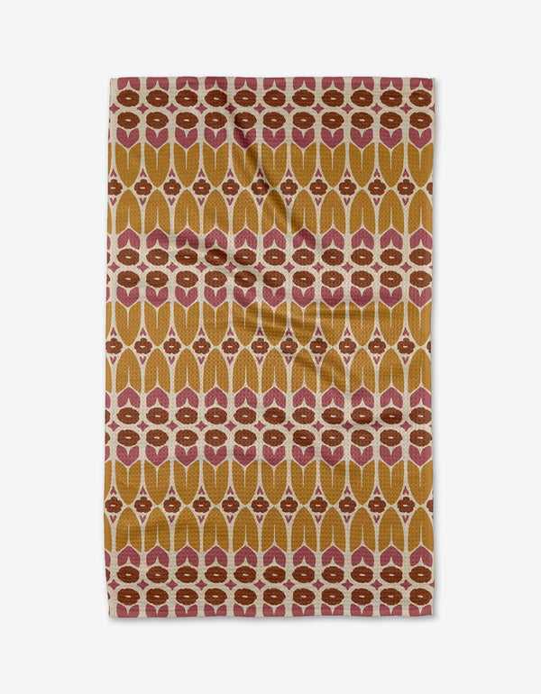 Geometry House Tea Towel - Autumn Groove