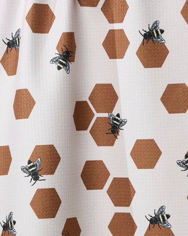 Geometry House Tea Towel - Busy Buzzin