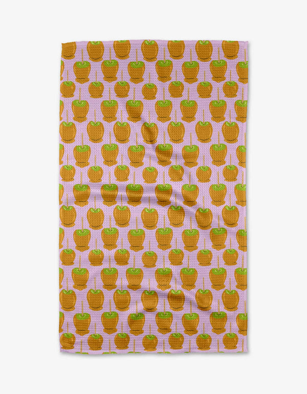 Geometry House Tea Towel - Caramel Apple