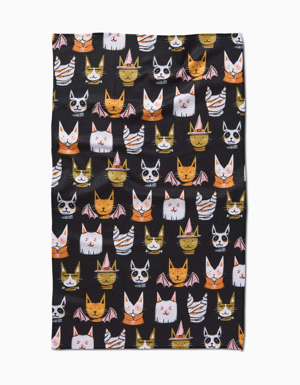Geometry House Tea Towel - Cats in Costumes