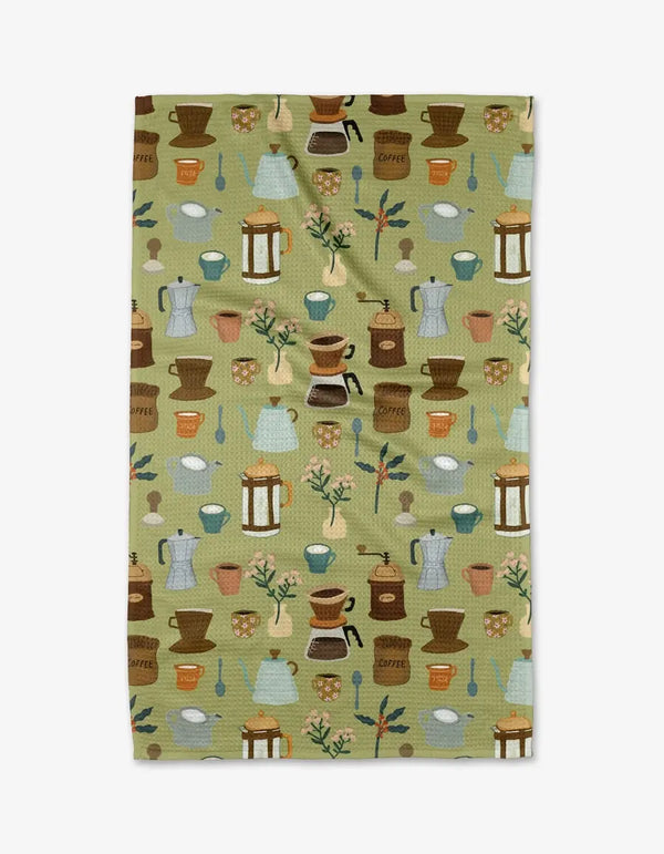 Geometry House Tea Towel - Coffee Lover