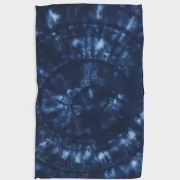 Geometry House Tea Towel - Deep Blue