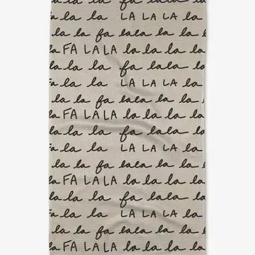 Geometry House Tea Towel - Fa La La
