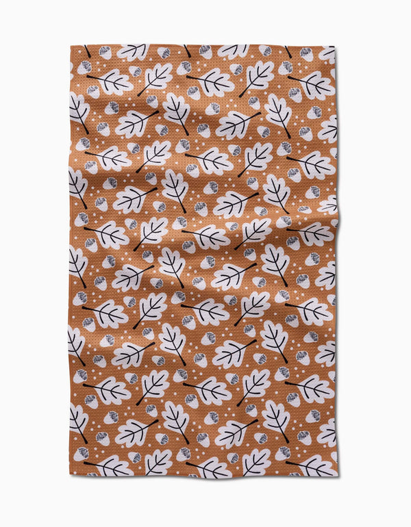 Geometry House Tea Towel - Falling Acorns