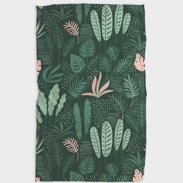 Geometry House Tea Towel - Forest Floor