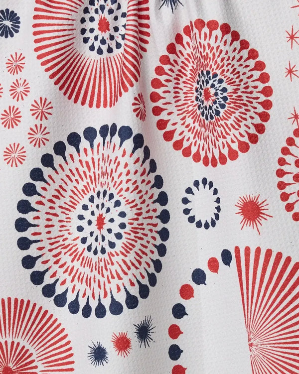 Geometry House Tea Towel -  Freedom Sparks Multicolor