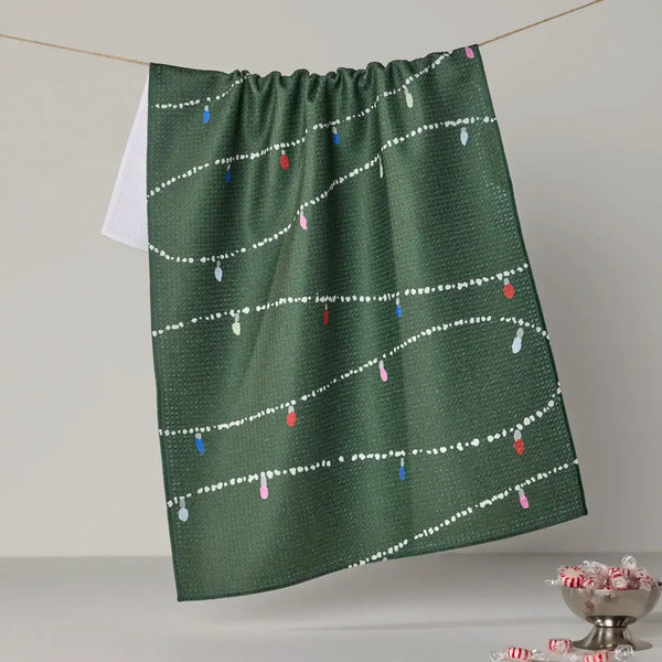 Geometry House Tea Towel - Garland Glow