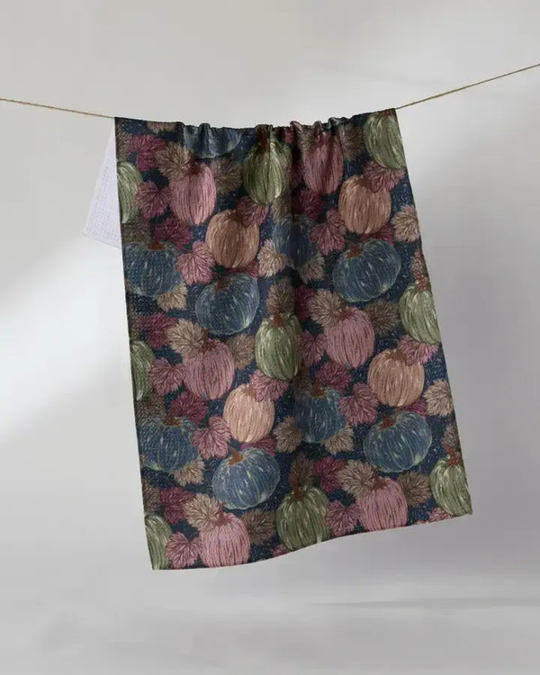 Geometry House Tea Towel -  Harvest Moon Dark
