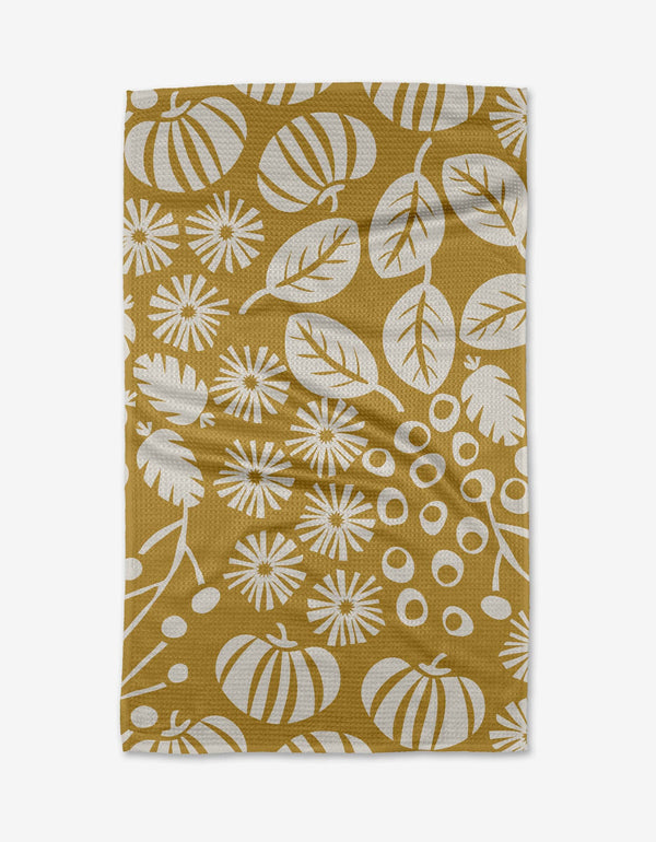 Geometry House Tea Towel - Harvest Toss