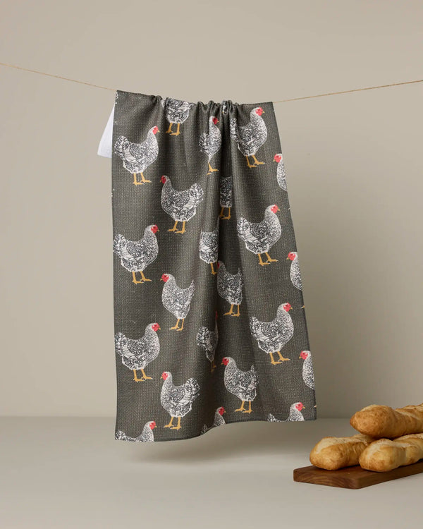 Geometry House Tea Towel -  Hen House