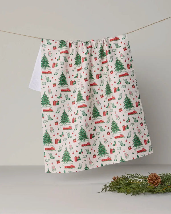 Geometry House Tea Towel - Holiday Jubilee Traditional