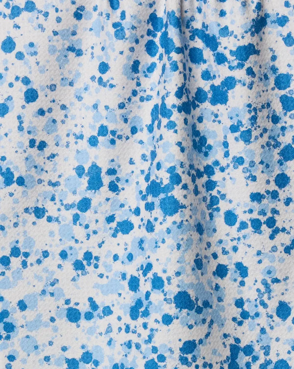 Geometry House Tea Towel - Indigo Splash
