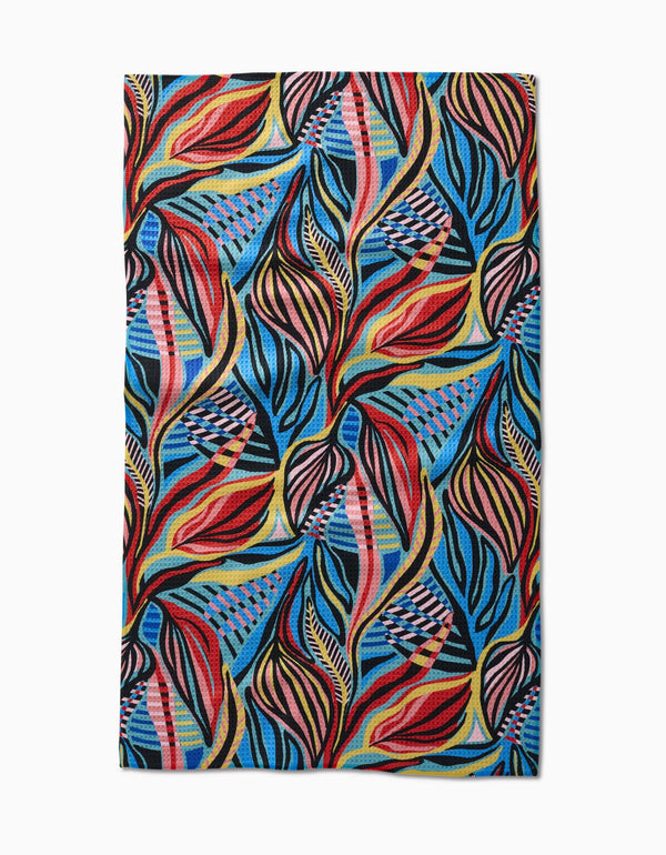 Geometry House Tea Towel - Leafy Path