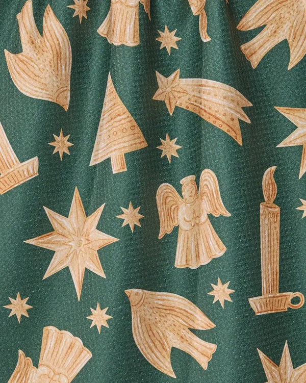 Geometry House Tea Towel - Noel Icons Juniper
