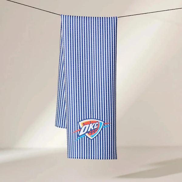 Geometry House Tea Towel -  OKC Classic