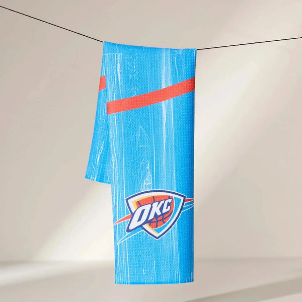 Geometry House Tea Towel -  OKC Zone