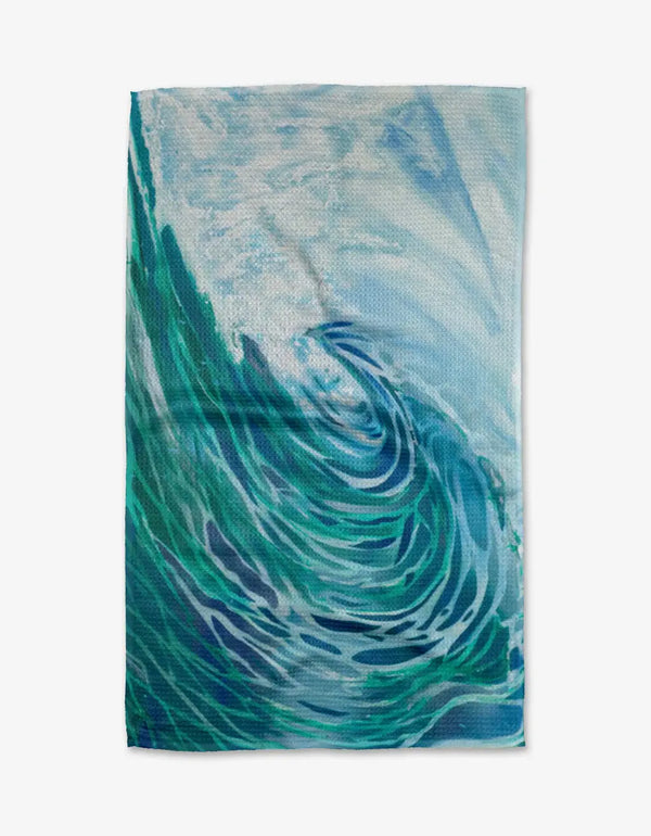 Geometry House Tea Towel - Ocean Wave