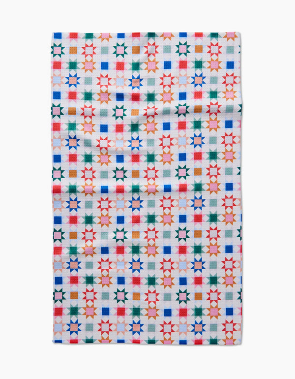 Geometry House Tea Towel Patchwork Picnic