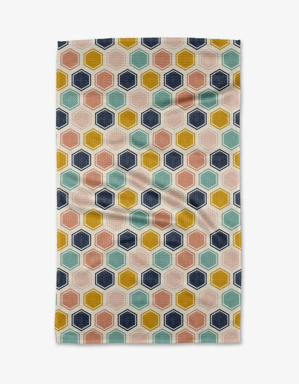 Geometry House Tea Towel - Pollen Patchwork