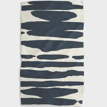 Geometry House Tea Towel - Reflected Midnight