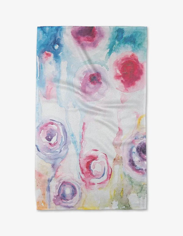 Geometry House Tea Towel - Roses