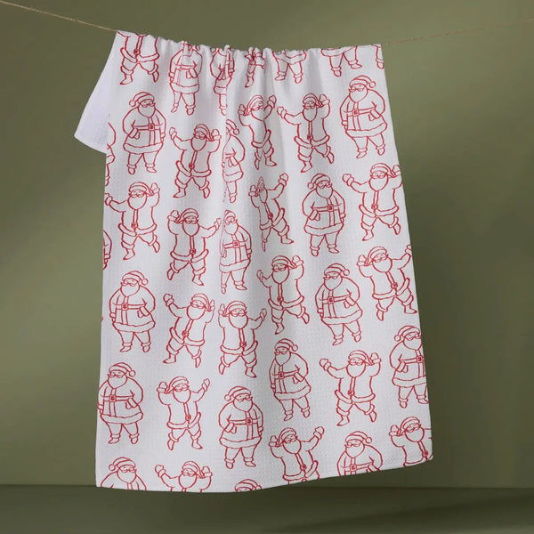 Geometry House Tea Towel - Santa Groove